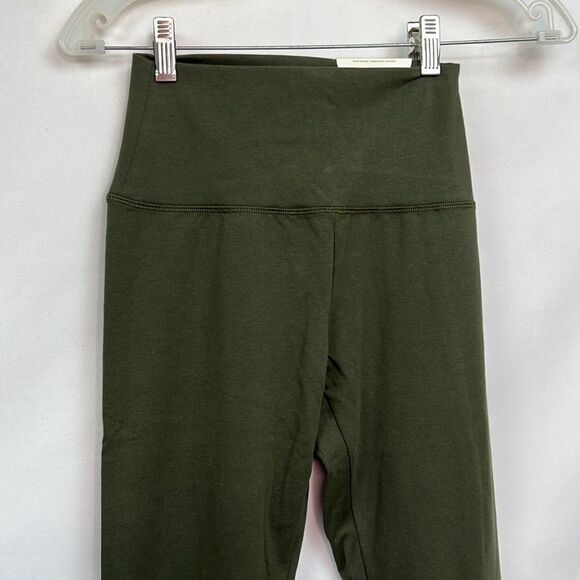 Aerie Offline Olive Green OG Original Hi Rise full length leggings small NWT - Picture 2 of 12